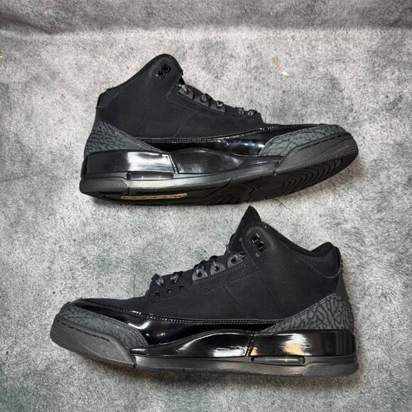 Size 13 | Jordan 3 Black Cat No Box | Pre-Owned main image 7